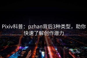 Pixiv科普：pzhan背后3种类型，助你快速了解创作潜力